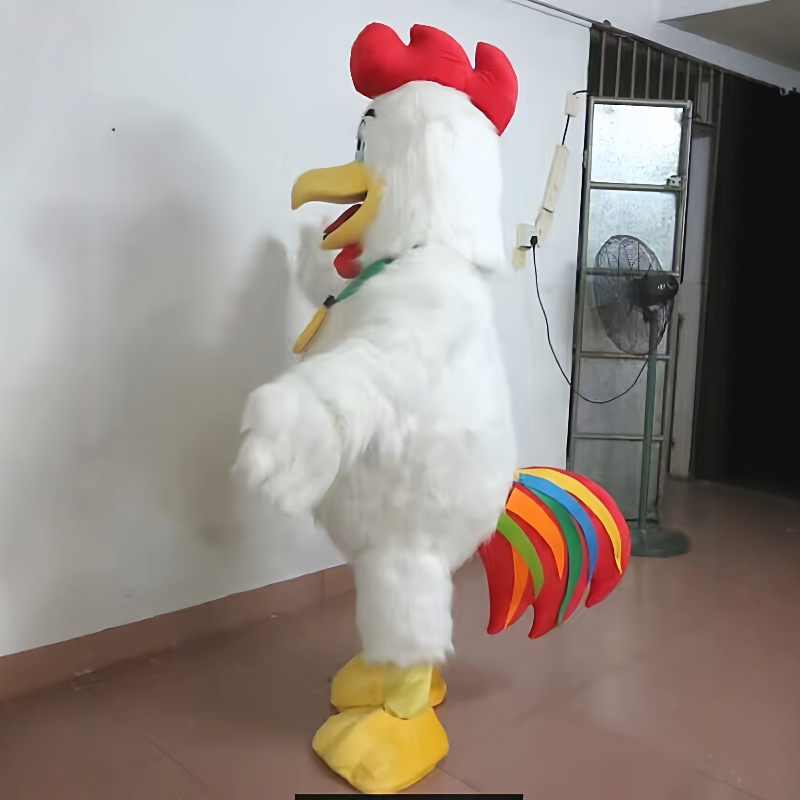 定制动漫大公鸡母鸡人穿戴装扮表演卡通人偶巡演出道具布偶衣服装 - 图2