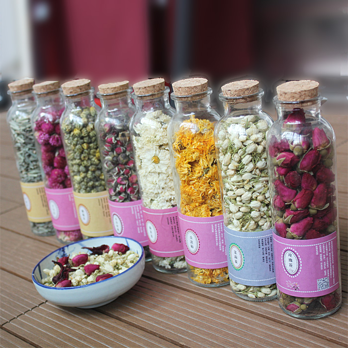 组合干玫瑰花茶洛神花桃花茉莉花草茶薄荷叶茶迷迭香山楂干水果茶 组合干玫瑰花茶洛神花桃花茉莉花草茶薄荷叶茶迷迭香山楂干水果茶