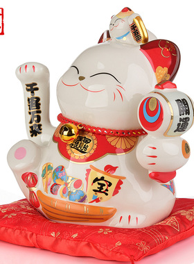 开业招财猫金石工坊摇手猫
