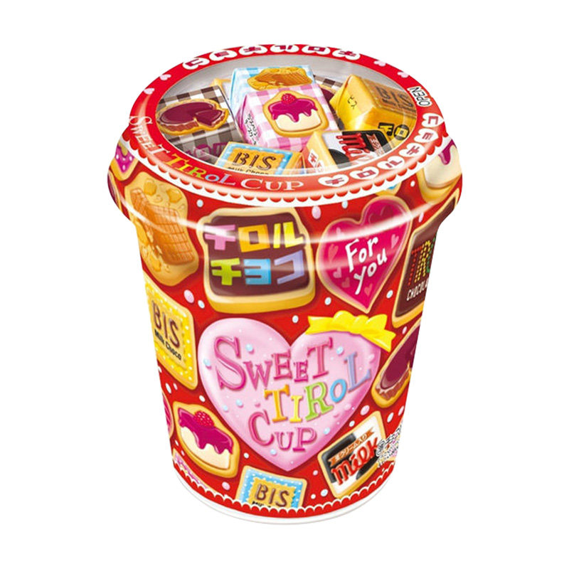 日本进口松尾礼物限定什锦糖果爱心杯情人节送女友36枚混合巧克力,淘宝优惠券,粉丝福利购,淘宝优惠卷