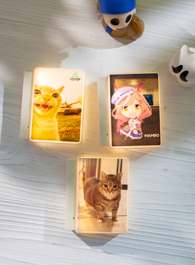 三角洲哈基米赛马娘猫灯箱冰箱贴
