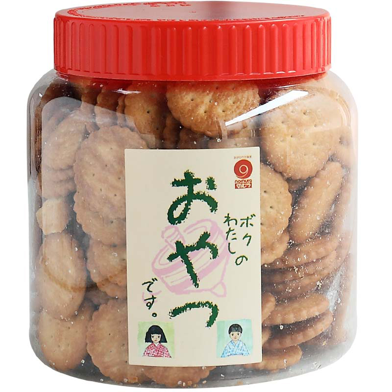 蔡文静推荐零食日本野村天日盐小圆饼咸味罐装470g值得一试囤年货-图3