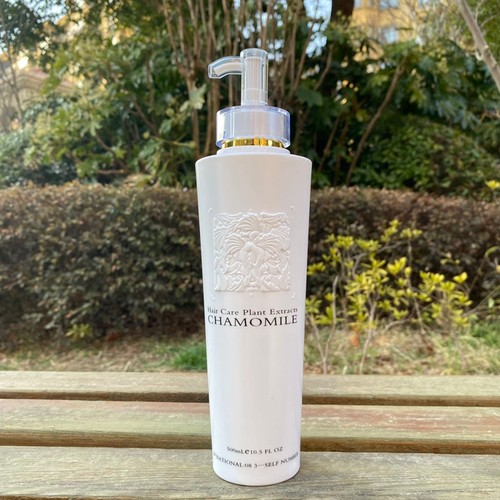 CHAMOMILE洗发水护发素闪钻活肽柔顺洗发乳干枯毛躁修护洗护套装 - 图0