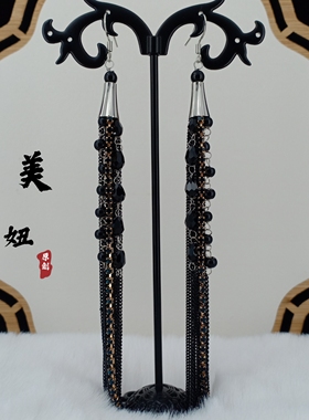 原创设计手工串珠耳环女小众高级感气质耳饰2026新款爆款耳坠