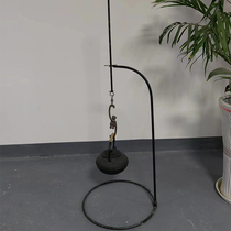 Iron Pot Hook Shelf Retractable Subway Art Burning Kettle Hanger Soup Basin at the Antlers Hook Apron Stove Tea Table