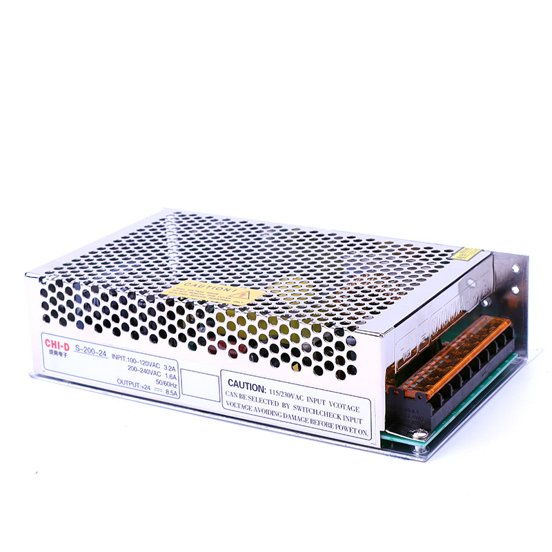 S-200-24监控摄像头设备电源直流24V8.5A显示屏专用工控稳压照明,淘宝优惠券,粉丝福利购,淘宝优惠卷