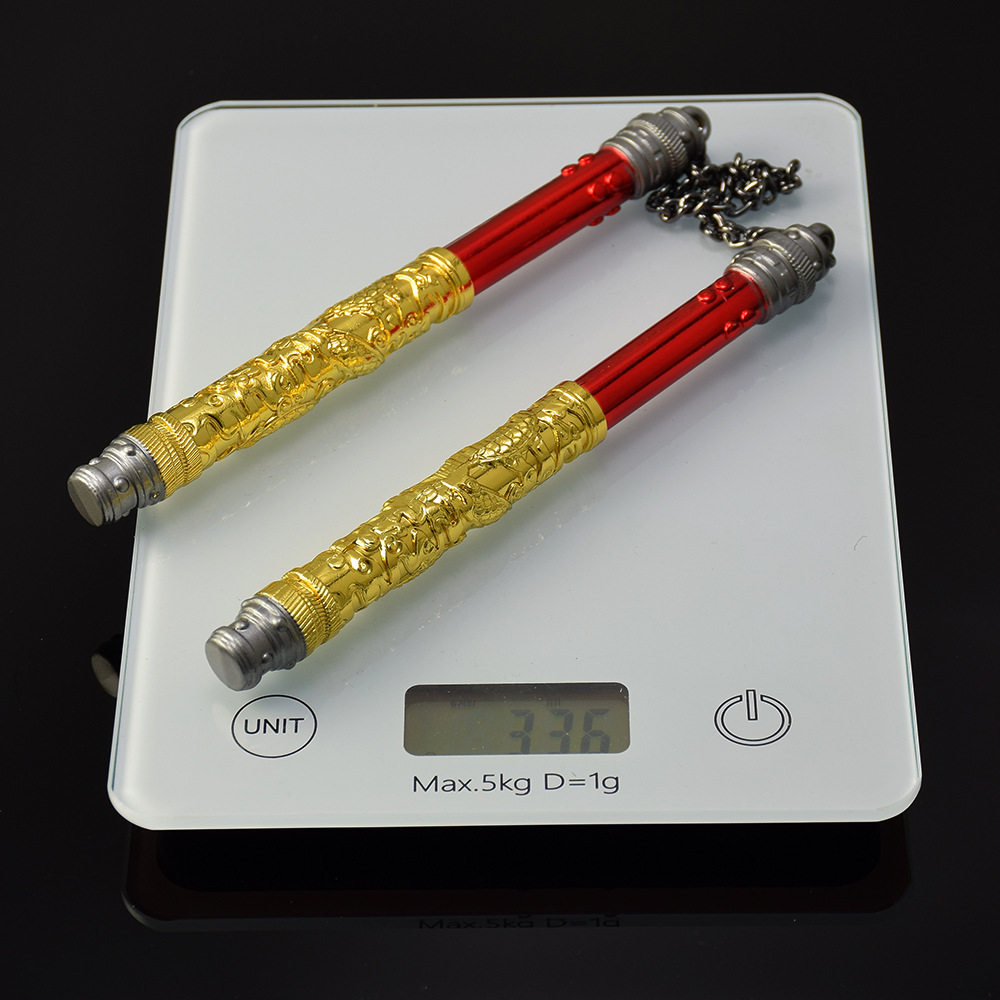 和平精英和平精英周边双节棍神龙地铁逃生近战武器金属模型合金玩具摆件