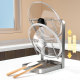 Kitchen pot cover rack pot punch-free shovel holder cutting board multi-functional household countertop multi-layer sitting chopping board rack