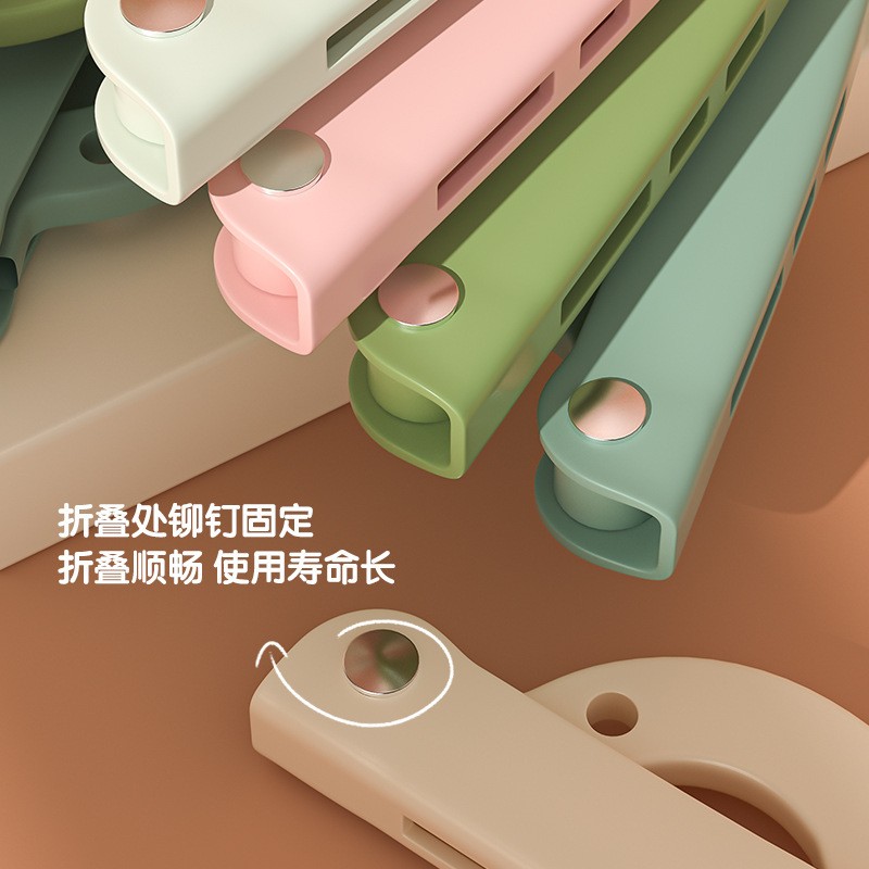 Travel folding clothes hanger portable travel