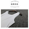 Bottoming vest, anti-exposure, simple, traceless ice silk suspenders