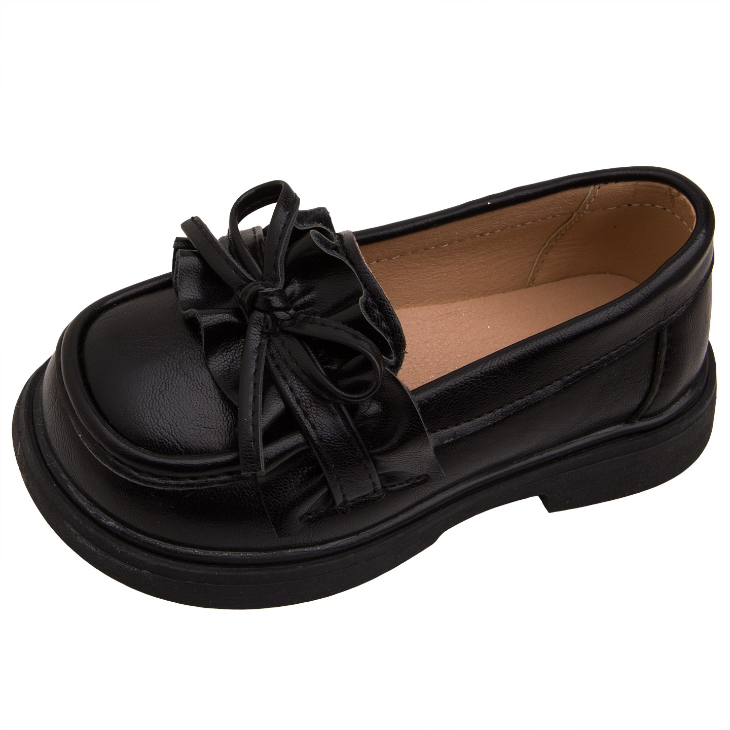 女童皮鞋2026春秋新款儿童鞋子小女孩公主鞋软底豆豆鞋单鞋乐福鞋,淘宝优惠券,粉丝福利购,淘宝优惠卷