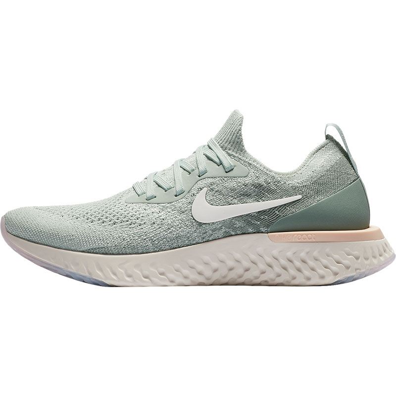 Nike/耐克正品Epic React Flyknit低帮女子休闲跑步鞋AQ0070-009-图3