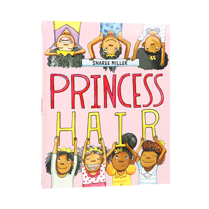 英文原版进口 Princess Hair 公主的头发 3-5岁低幼启蒙 儿童英语早教学习平装绘本 亲子互动共读睡前童话寓言故事书 宝宝学前教育
