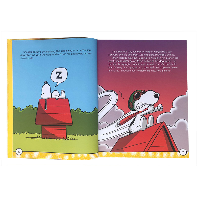 Peanuts 5 Minute Stories 花生漫画 史努比5分钟故事集英文原版 12个故事 儿童绘本进口图画书 查尔斯 舒尔茨