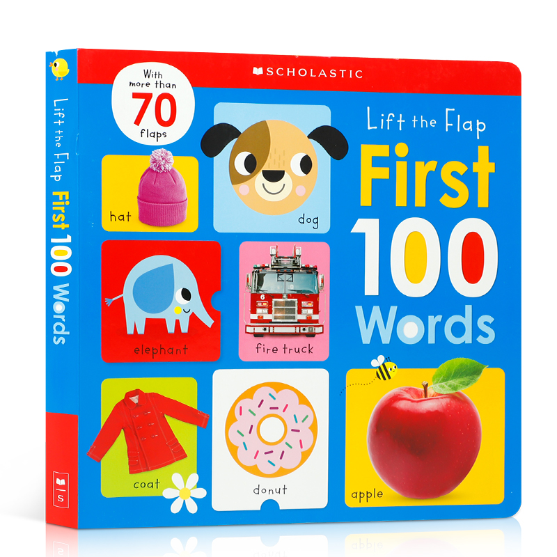 学乐Scholastic Early Learners First 100 Words幼儿Touch and Feel触摸书Baby英语词汇词典Explore入门单词Flashcards英文原版 - 图3