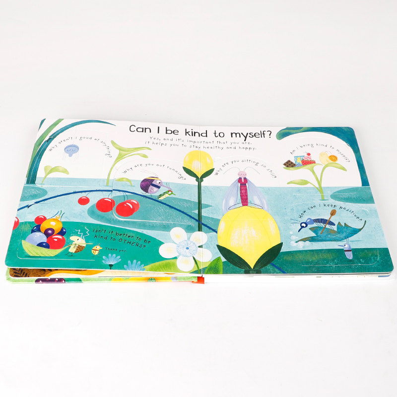 Usborne英文原版How Can I Be Kind?我怎样才能变得善良? 3-5岁低幼儿童英语启蒙认知绘本亲子互动共读早教书 宝宝纸板翻翻书