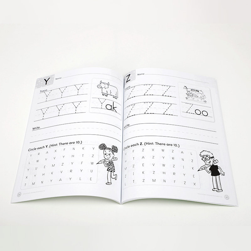 英文原版帮助孩子掌握字母表 WRITE N SEEK Motivating Practice Pages to Help Kids Master Alphabet提高学习兴趣英语单词练习册