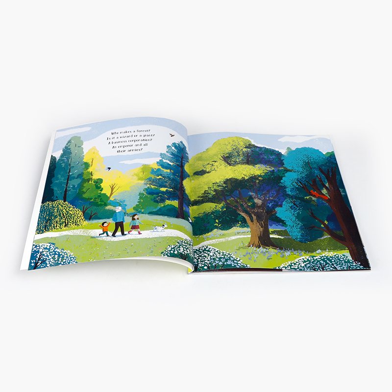 英文原版 Who Makes a Forest? 谁创造了森林 儿童探索自然保护环境故事书 精美插画图画书 中小学生英语课外阅读读物 - 图0