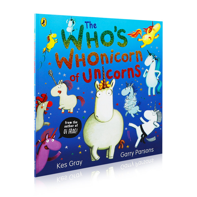 英文原版绘本The Who's Whonicorn of Unicorns谁是独角兽的独角兽 亲子互动共读宝宝睡前童话故事书 低幼儿童英语启蒙认知绘本