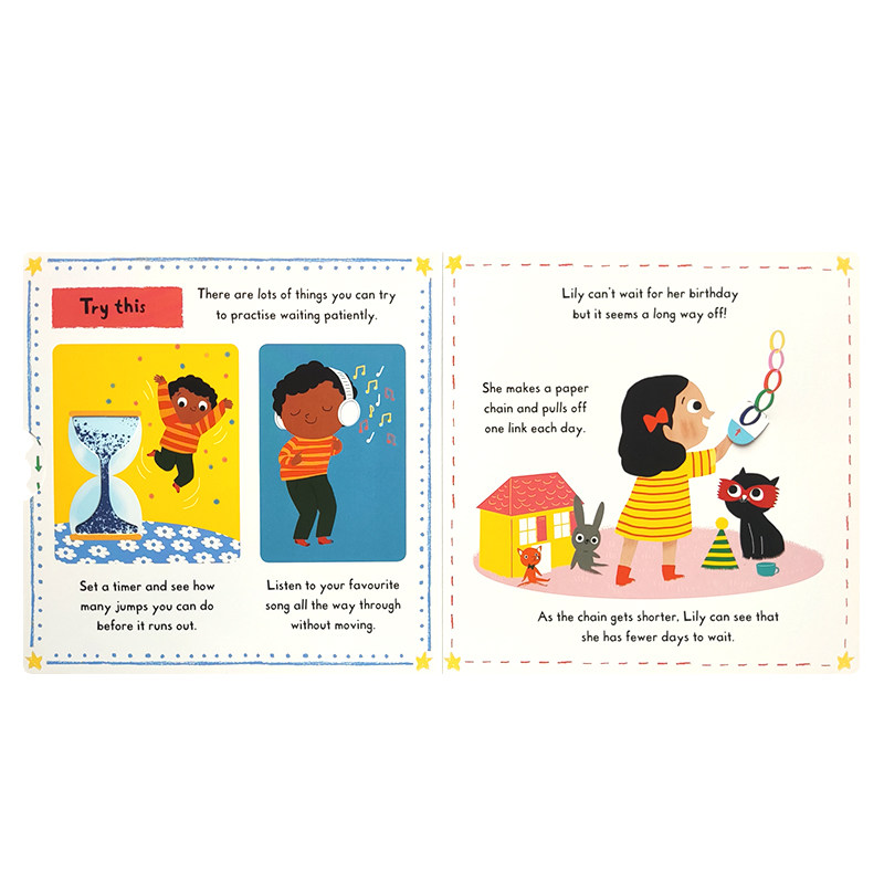 英文原版绘本 Little Big Feelings: I Can Be Patient 我可以有耐心 儿童英语启蒙绘本亲子互动培养宝宝专注力推拉机关纸板书,淘宝优惠券,粉丝福利购,淘宝优惠卷