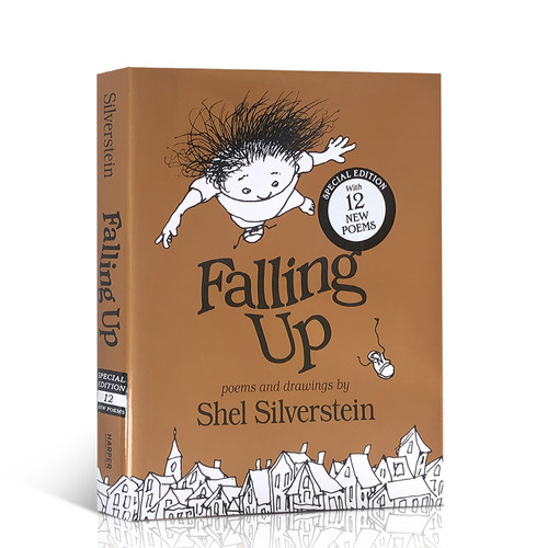英文原版 Falling Up With 12 New Poems 向上跌了一跤 谢尔希尔弗斯坦 Shel Silverstein 儿童诗词诗歌绘本 - 图3