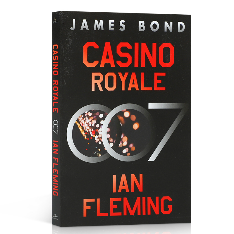 英文原版 James Bond 007 Casino Royale皇家赌场:007詹姆斯·邦德世界上伟大的特工传奇冒险故事少年儿童惊险刺激小说书籍-图3