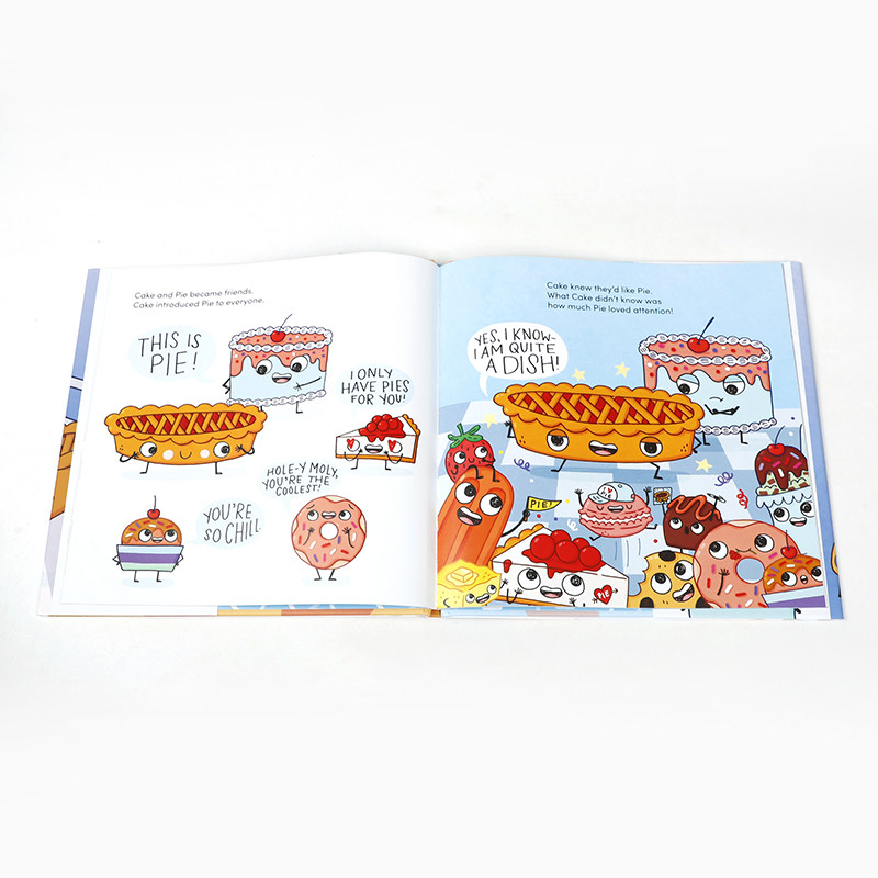 英文原版Clarion Books:Cake Vs. Pie 蛋糕与派 4-8岁儿童启蒙认知趣味搞笑食物故事图画书 亲子共读 精装绘本
