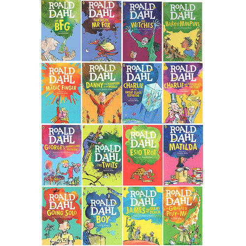 Roald罗尔德达尔英文原版了不起的狐狸爸爸Fantastic Mr. Fox魔法手指The Magic Finger查理和巧克力工厂女巫好心眼儿圆梦巨人Dahl - 图0