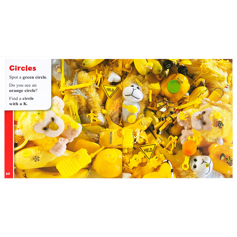 数字 颜色 形状 字母 启蒙认知绘本4册TONS OF NUMBERS/COLORS AND PATTERNS/  SHAPES/LOADS OF LETTERS 英文原版儿童图画书 - 图0