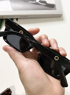 酷女孩明星同款豹纹大脸太阳眼镜