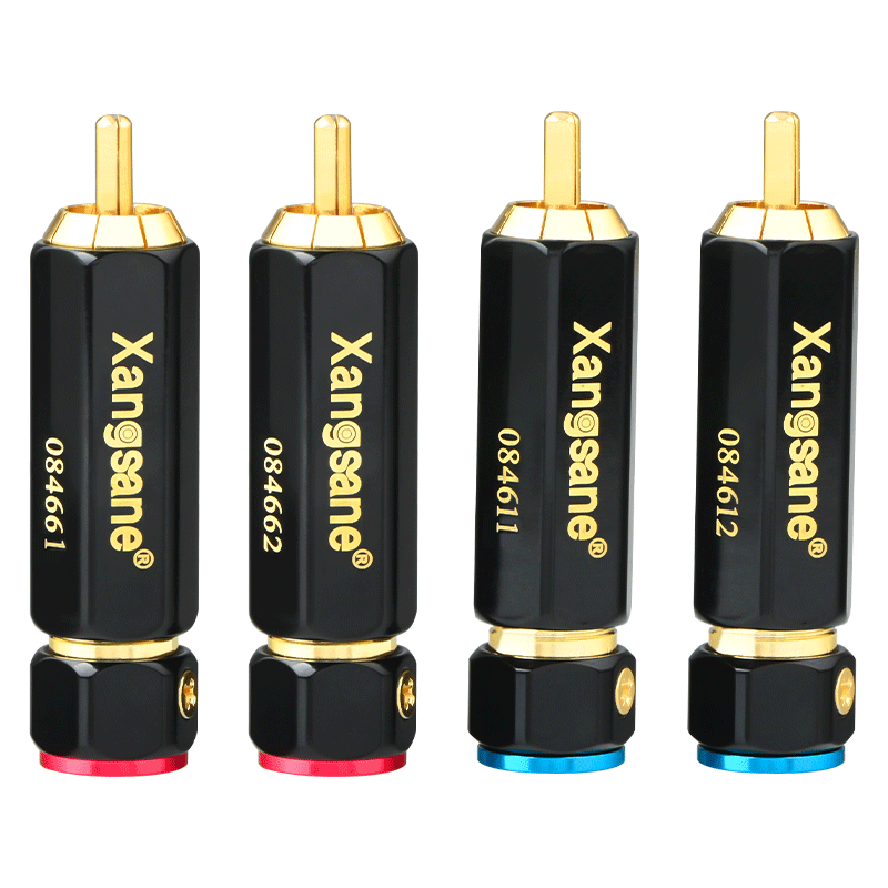 Xangsanepr-109 gold-plated RCA lotus plug