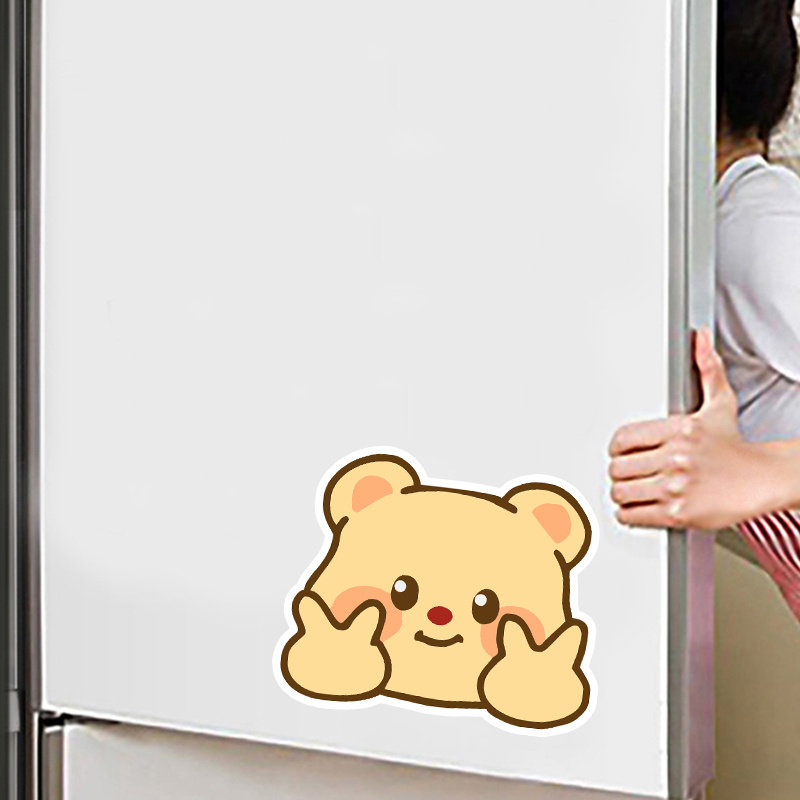 BUTTERBEAR黄油小熊车贴卡通可爱贴汽车划痕遮挡电动摩托车装饰贴,淘宝优惠券,粉丝福利购,淘宝优惠卷