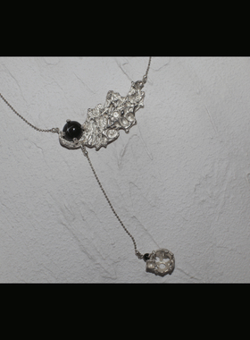 tinymoments原创设计女宝石项链