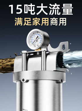 惠安特大流量除余氯前置不锈钢