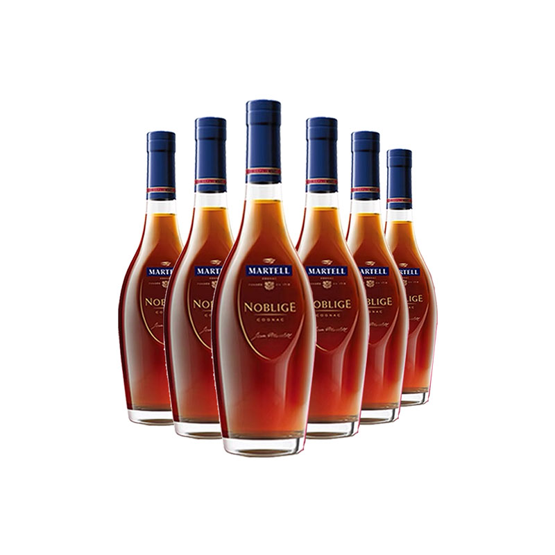 Martell马爹利名士VSOP+级干邑白兰地500ml*6法国洋酒名仕礼盒 - 图0