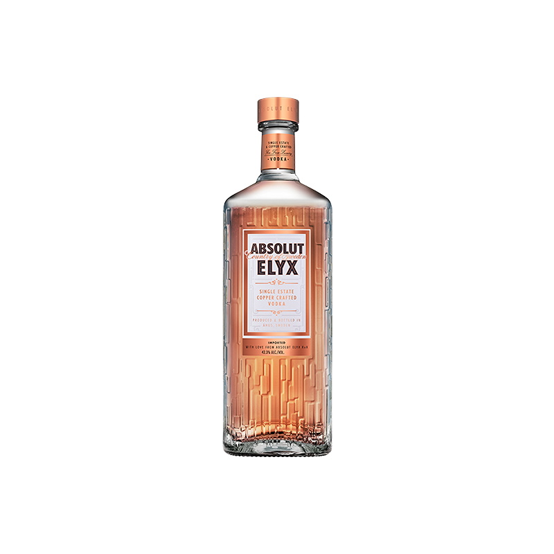 ABSOLUT ELYX绝对伏特加亦乐原味700ml瑞典进口洋酒 - 图0