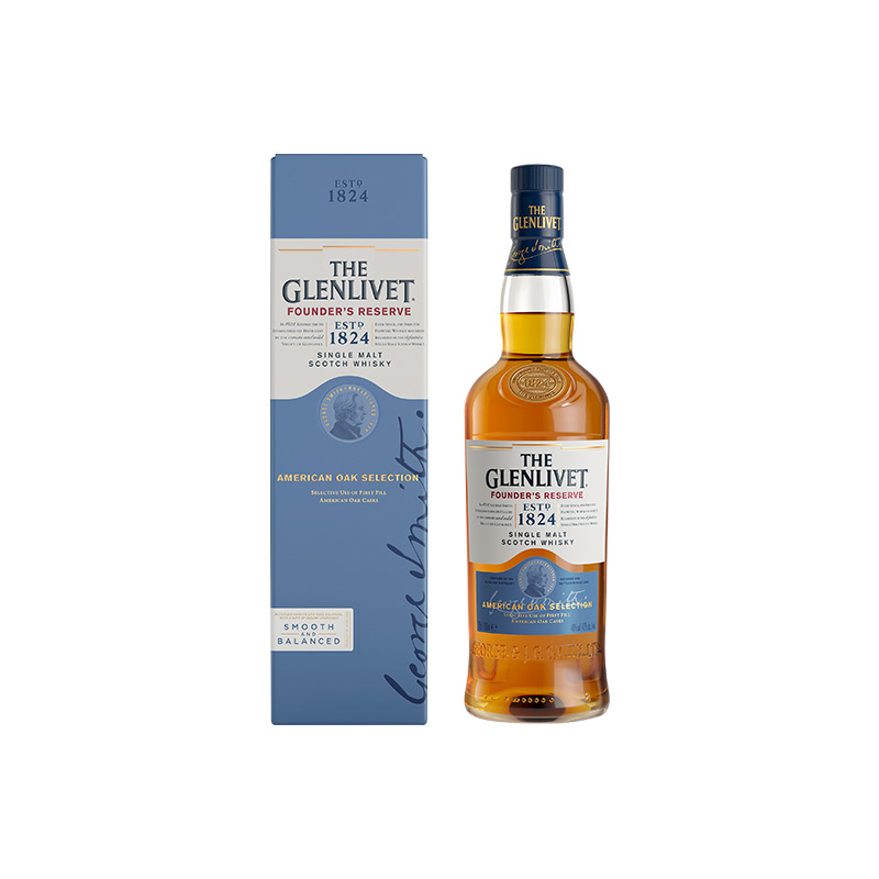 the glenlivet格兰威特威士忌礼盒 保乐力加威士忌/Whiskey