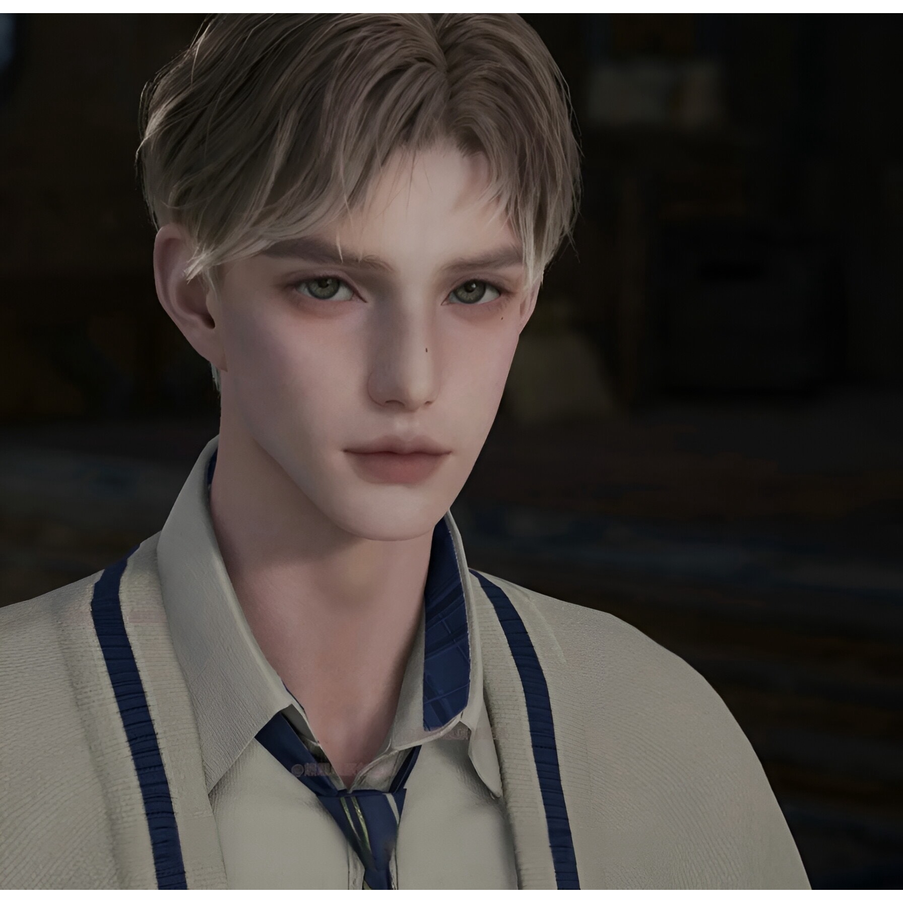 熊思思成男脸 AION2永恒之塔2捏脸 台服韩服魔族天族 - 图0