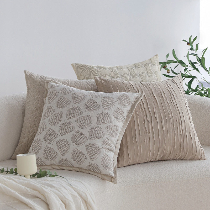 奶油风沙发抱枕套批发ins北欧客厅样板间靠枕床头靠垫床上靠背枕,淘宝优惠券,粉丝福利购,淘宝优惠卷