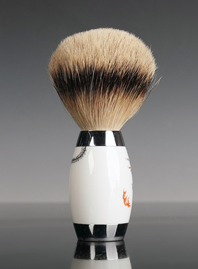 联名款黑色明龙獾毛瓷柄毛刷