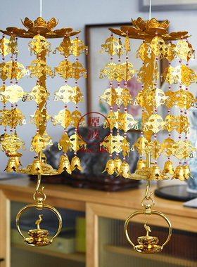 烟波日本进口高冈铜器璎珞