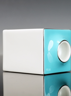 Cosmopolitan迈阿密蓝绿色烛台