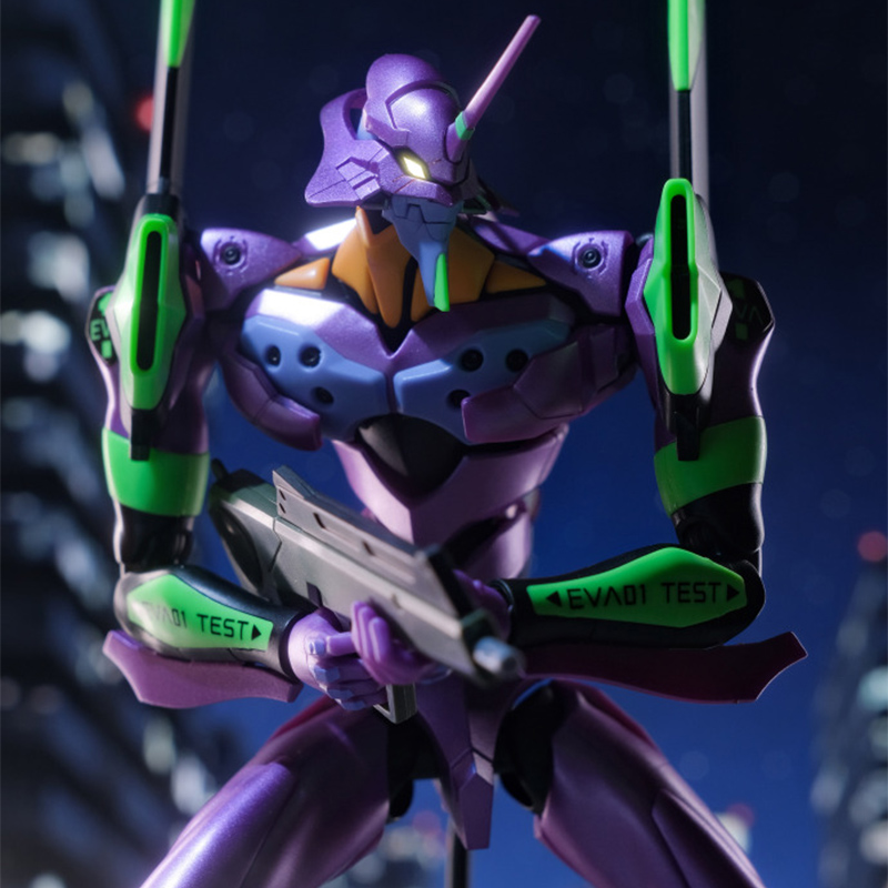 布鲁可积木人传奇版新世纪福音战士EVA-TV版初号机手办布鲁克模型 - 图3