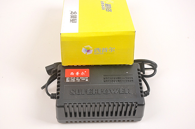 西普尔充电器(SP128-48V) 48V10Ah-14Ah 精装48V12A电池正品保证 - 图2