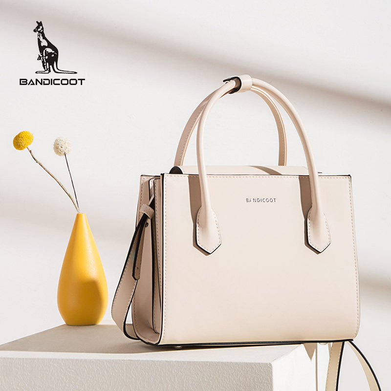 袋鼠2020新款妈妈女士单肩手提包 时尚风格袋鼠女士包袋