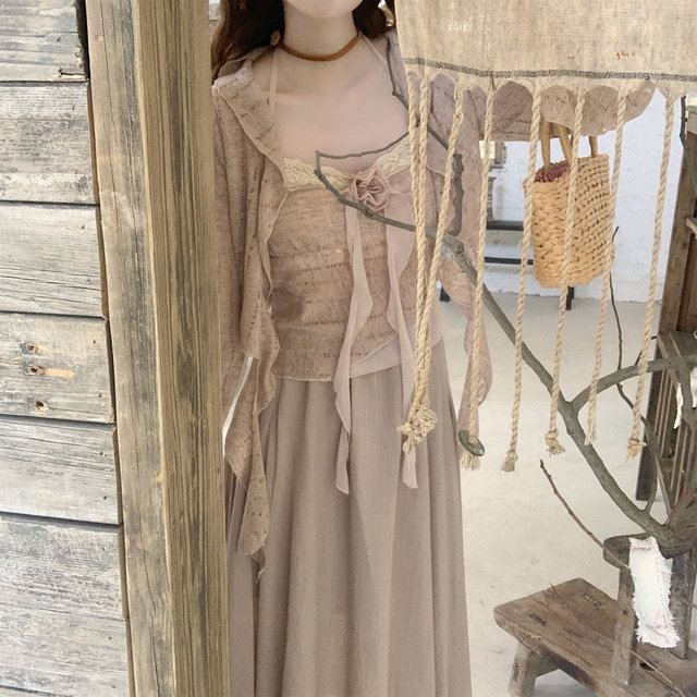 DearYN ຊຸດດູໃບໄມ້ລົ່ນແບບຈີນໃຫມ່ DearYN ຊຸດສອງສິ້ນ