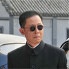 Round retro trendy personality round frame driving sunglasses