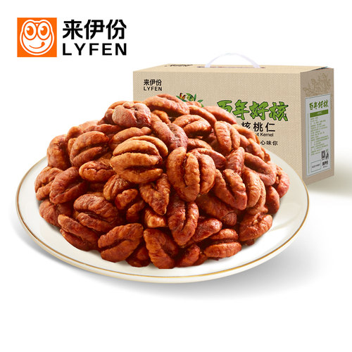 来伊份 百年好核 临安山核桃仁礼盒388g