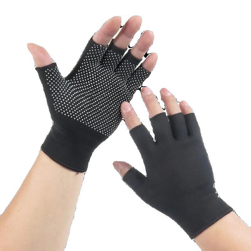 打篮球专用手套户外运动健身薄款爬山防滑训练引体向上拉单杠拔河 - 图3