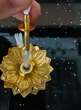 酒精合金管莲花灯芯架酥油灯芯架酒精灯架